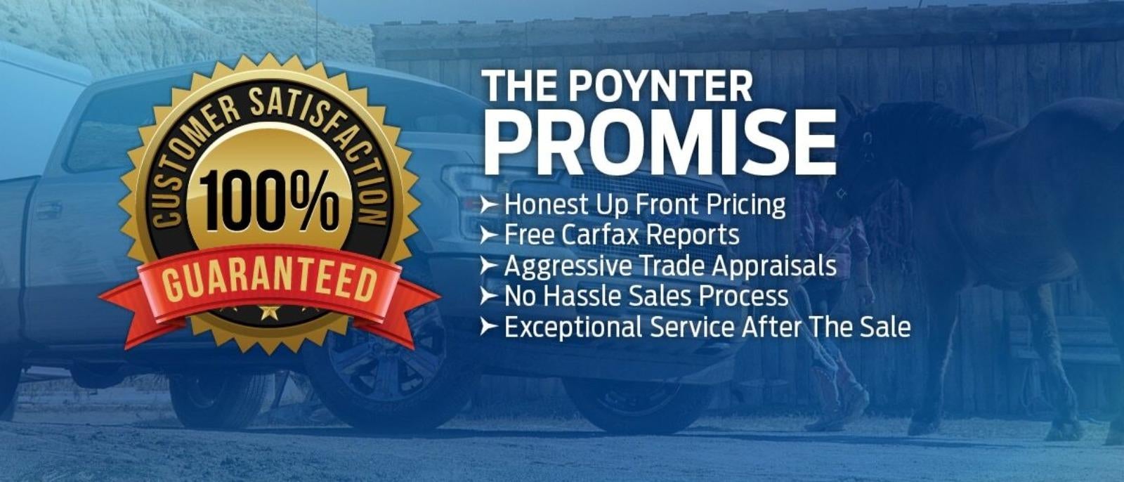 The Poynter Promise on All Vehicles