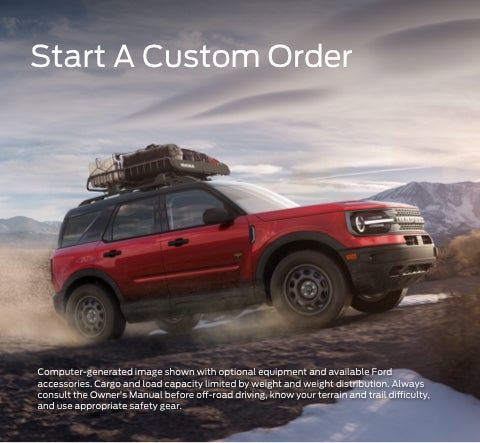 Start a custom order | Bob Poynter Ford, Inc. in Seymour IN